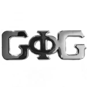 G Phi G – Car Badge